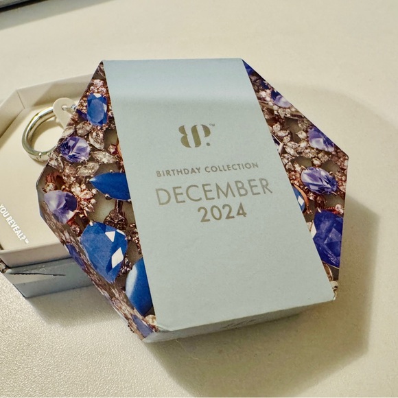 Bomb Party : Light Tanzanite Cubic Zirconiania Earrings - Picture 4 of 5